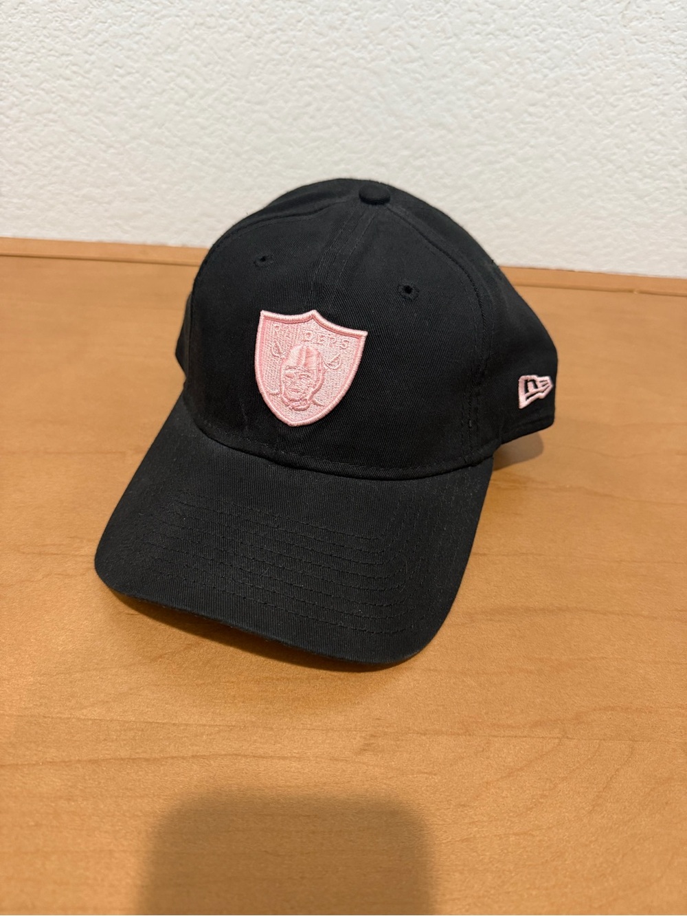 New Era Raiders 9Twenty Cap with Pink Logo